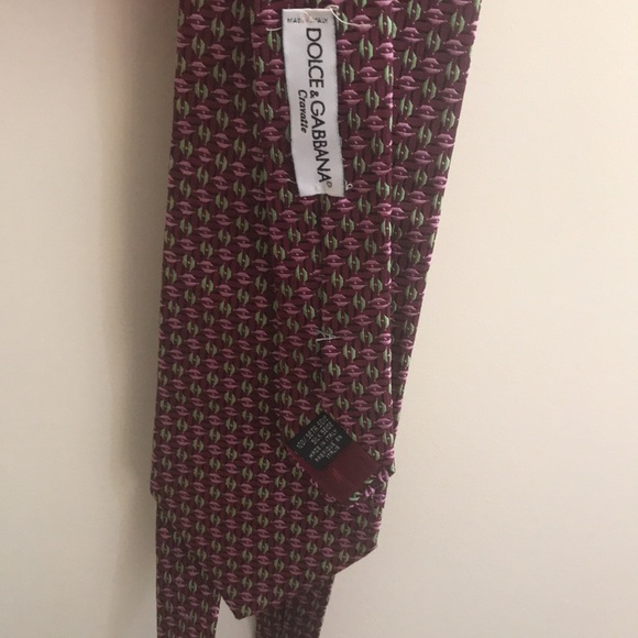 Dolce & gabbana geometric jacquard tie - Picture 2 of 3